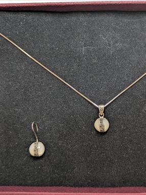 La'celet Jewelry Gallery Cream Pearl Pendant Necklace withbMatching Earrings